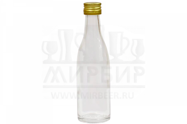 Бутылка стеклянная "Миньон" с пробкой, 50 мл
