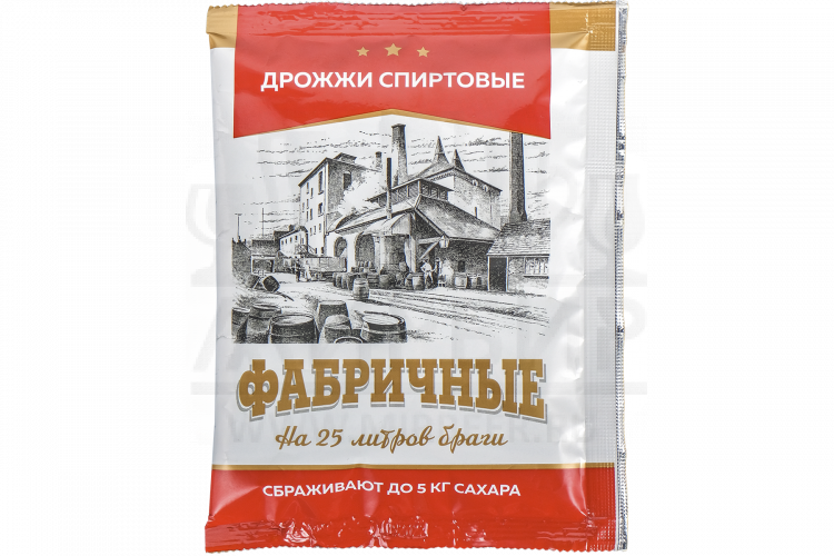 Спиртовые дрожжи "Фабричные", 100 г