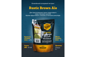 Солодовый экстракт Mangrove Jack's Traditional Series "Rustic Brown Ale", 1,8 кг