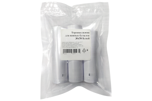 Термоколпачки для винных бутылок 30x50, белые, 25 шт